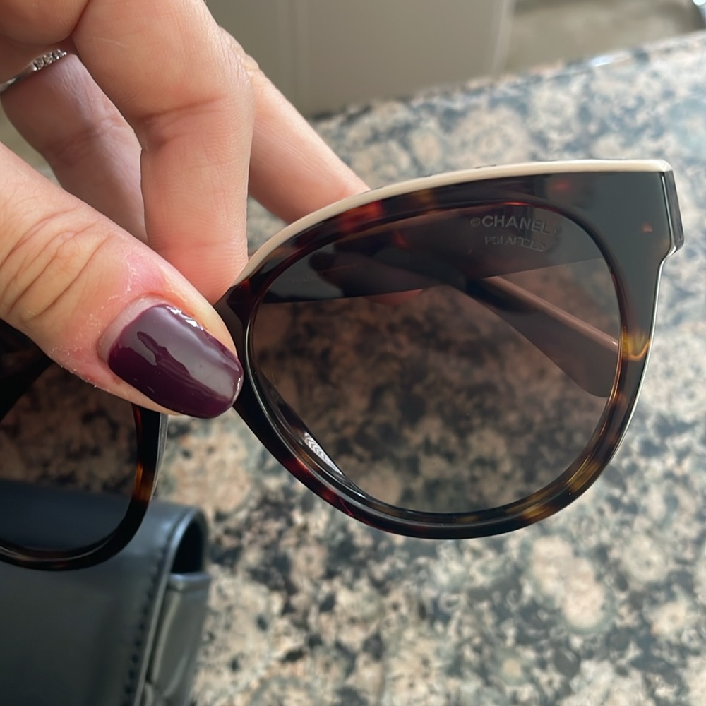 Chanel butterfly glasses tortoise - Picture 5 of 5